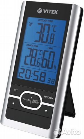 Новая метеостанция vitek VT-3531 SR для дома Новая метеостанция vitek VT-3531 SR для дома