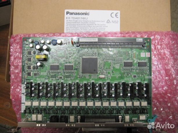 Новые платы Panasonic KX-TDA0174XJ / SLC16 Новые платы Panasonic KX-TDA0174XJ / SLC16