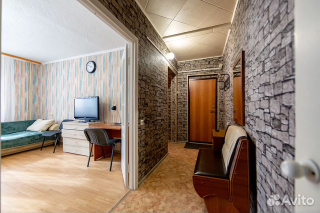 

1-к. квартира, 43 м², 2 кровати