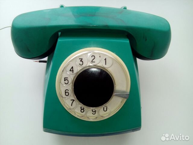 Телефон дисковый СССР