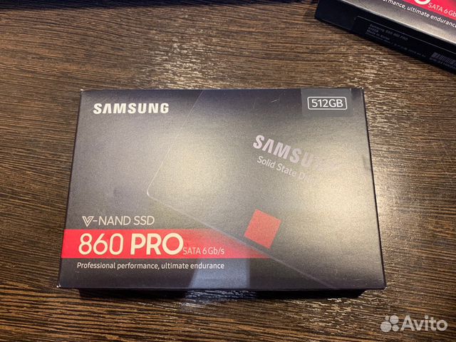 SSD накопитель SAMSUNG 860 Pro