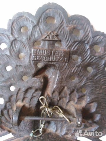 Чугунная рамка для зеркала