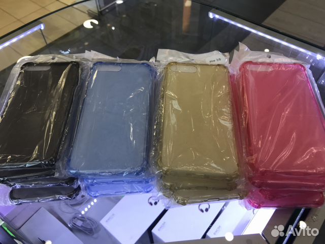 Чехол силиконовый для iPhone 7/8 Plus цветной
