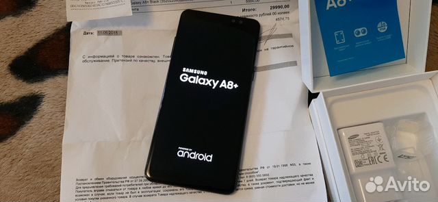 SAMSUNG Galaxy A8+ Black