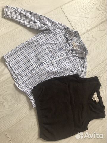 Рубашка + жилетка H&M