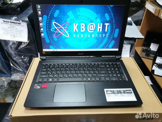 Новый в пленках Acer Ryzen 5 2500 гарантия 1 год