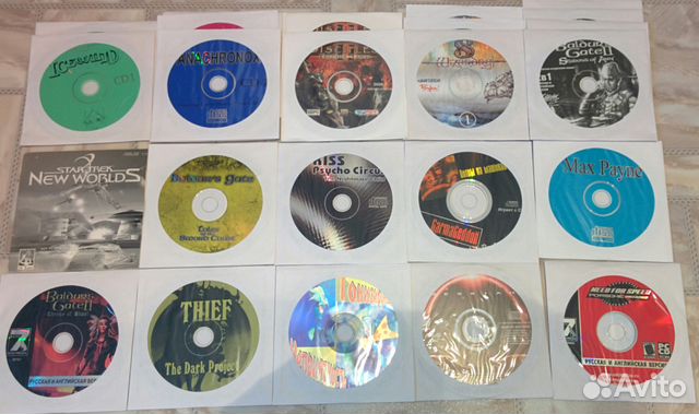Компьютерные CD-диски (PC-игры)