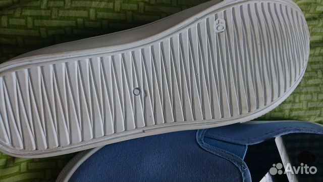 Джинсовые кеды- слиппоны Новые Джинсовые кеды- слиппоны Новые