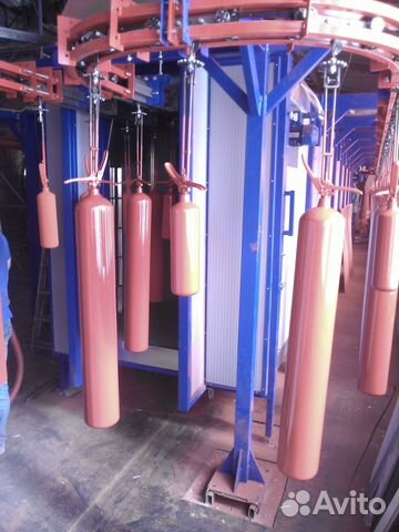 Автоматическая линия порошковой окраски