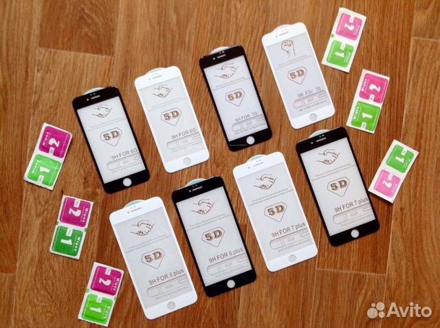 Защитное стекло для iPhone 5D Защитное стекло для iPhone 5D