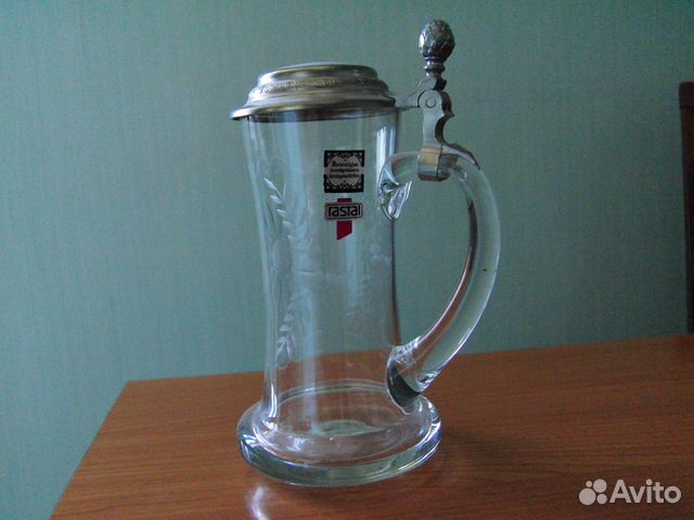Пивная кружка rastal, хрусталь, Германия