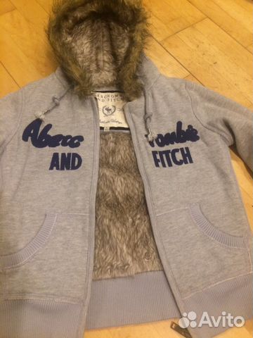 Новая Толстовка Abercrombie&Fitch на меху Новая Толстовка Abercrombie&Fitch на меху