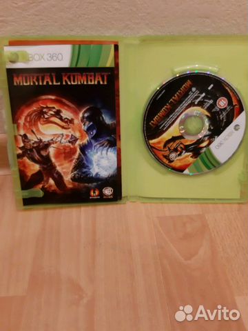 Диск xbox 360 лицензия mortal combat