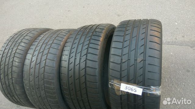 Летний комплект шин 255/35/zr20 Dunlop Sp Sport Ma