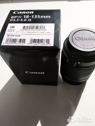 Объектив Canon EF-S 18-135mm f/3.5-5.6 IS Объектив Canon EF-S 18-135mm f/3.5-5.6 IS