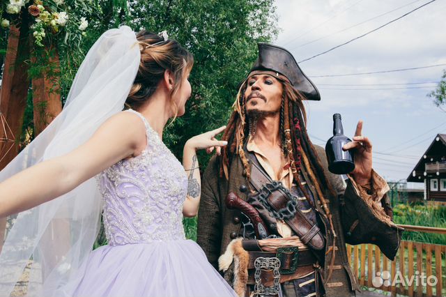 Ведущий на свадьбу Джек Воробей всея Руси