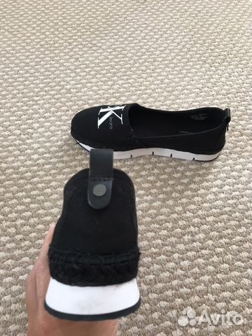 Эспадрильи,слипоны Calvin Klein новые оригинал Эспадрильи,слипоны Calvin Klein новые оригинал