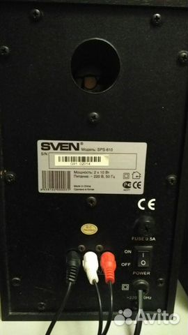 Колонки sven SPS-610