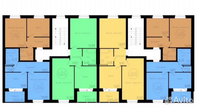 1-к квартира, 36 м², 3/3 эт.