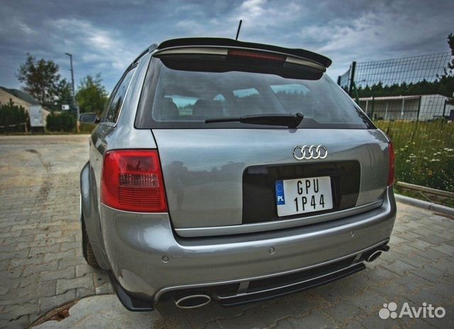 Накладки на бампер Audi RS6 C5 Avant (02-04) MD Накладки на бампер Audi RS6 C5 Avant (02-04) MD