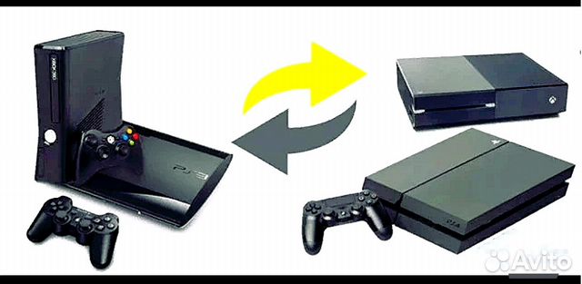 Обмен ваших Ps3/Xbox360 на наши Ps4/XboxOne