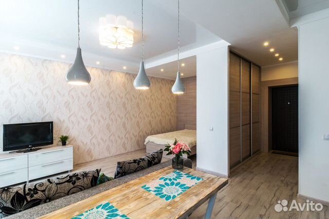 

Квартира-студия, 43 м², 1 кровать