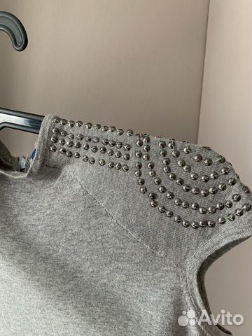Trussardi jeans платье трикотажное с кашемиром Trussardi jeans платье трикотажное с кашемиром