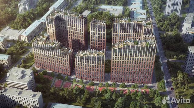 1-к квартира, 46.7 м², 3/20 эт.