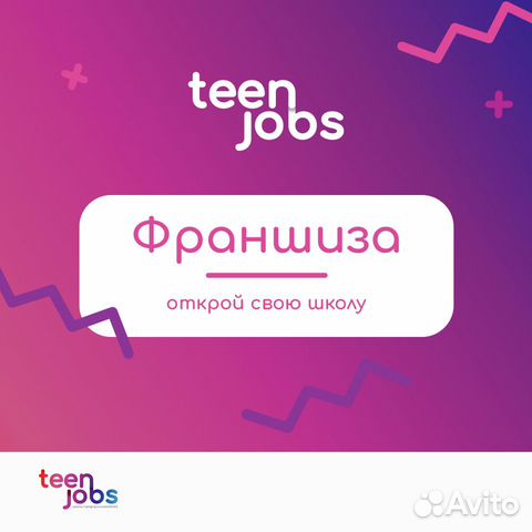 Франшиза детской школы бизнеса Teen Jobs