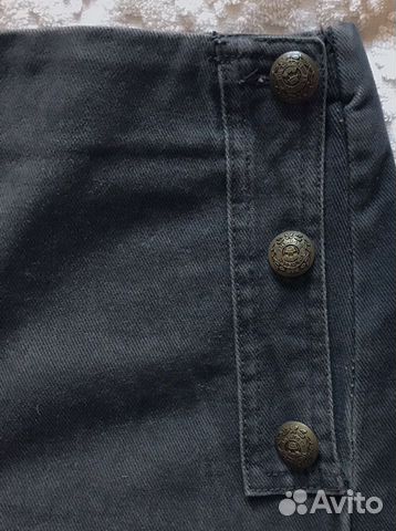 Юбка mango casual (S) из плотного денима
