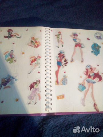 Альбом наклеек.Winx Альбом наклеек.Winx