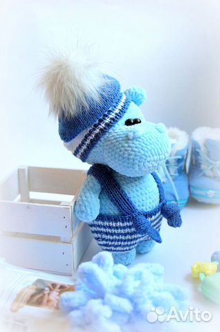 Плюшик бегемотя