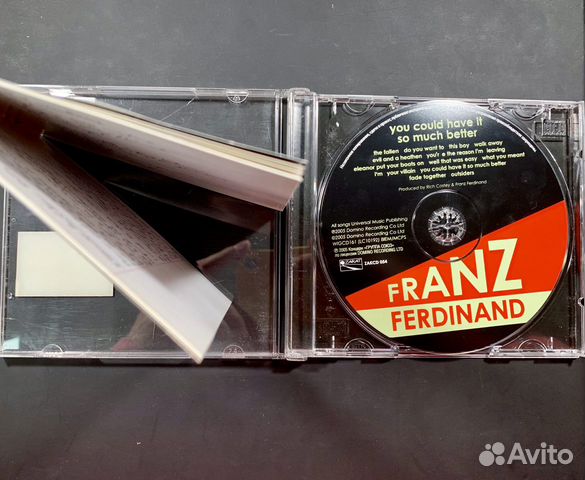 Диск Franz Ferdinand - You Could It So Much Better Диск Franz Ferdinand - You Could It So Much Better