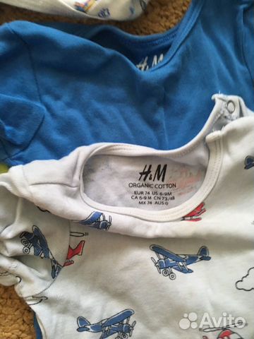 Боди H&M и носочки baby go Боди H&M и носочки baby go