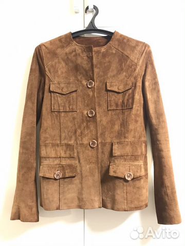 Замшевая Куртка пиджак