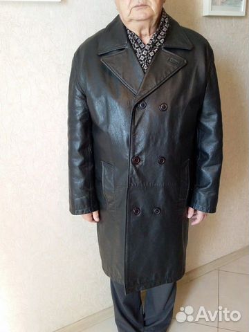 Пальто мужское кожаное Пальто мужское кожаное