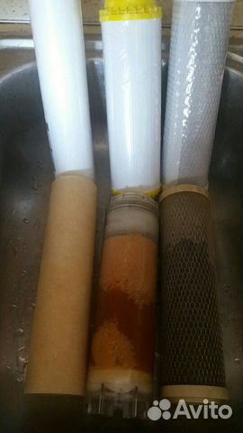 Комплет картриджей для умягчения воды