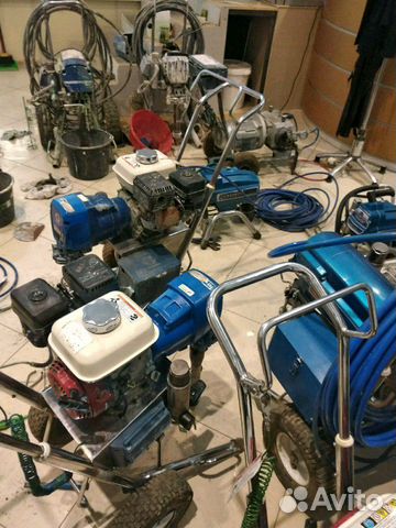 Ремонт окрасочных апаратов graco aspro hyvst titan