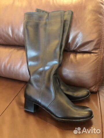 Новые Сапоги натуральная кожа 38