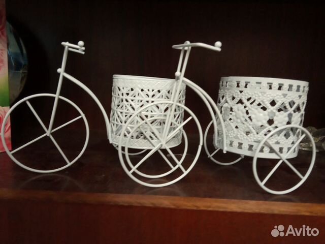 Декоративная подставка для салфеток Велосипед