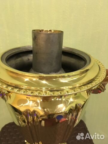 Самовар угольный на дровах 1,2 л эгоист Баташев Самовар угольный на дровах 1,2 л эгоист Баташев