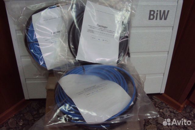 Греющие секция для обогрева труб внутри