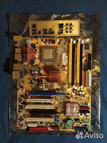 Материнcкая плата asus P5K socket intel 775 Материнcкая плата asus P5K socket intel 775