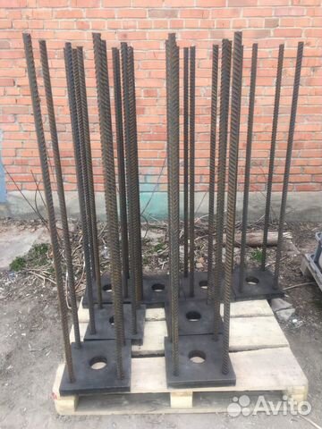 Закладные детали с арматурой 16мм Закладные детали с арматурой 16мм