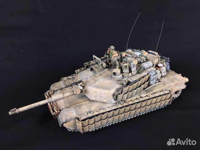 Модель танка M1A2 tusk 2/М1А2 Абрамс
