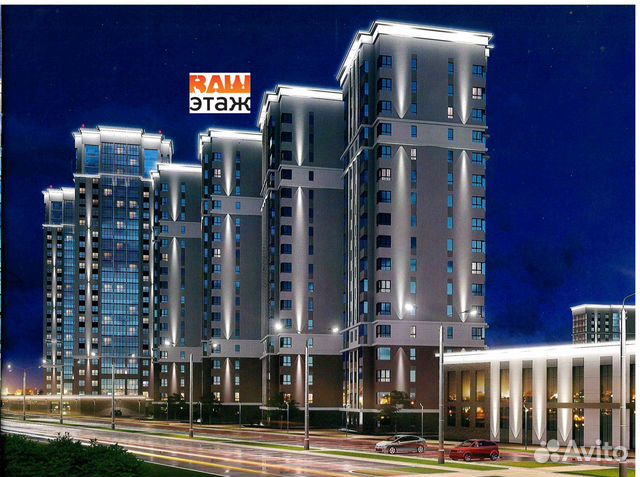 1-к квартира, 42 м², 7/17 эт.