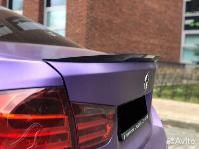 Спойлер бмв ф30 bmw f30 чёрный