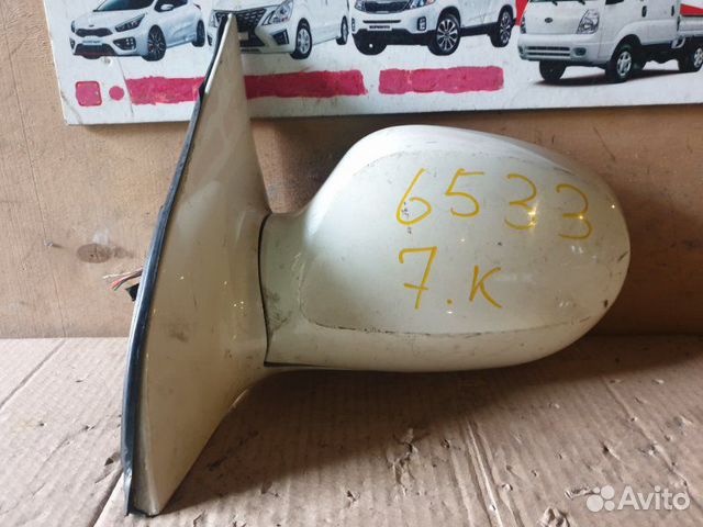 Зеркало боковое левое Kia Carnival 2002-2006 Зеркало боковое левое Kia Carnival 2002-2006