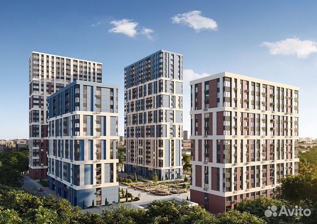2-к квартира, 56.7 м², 4/14 эт.