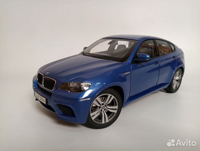 Bmw X6M E71 Kyosho 1:18 Monte Carlo Blau Bmw X6M E71 Kyosho 1:18 Monte Carlo Blau